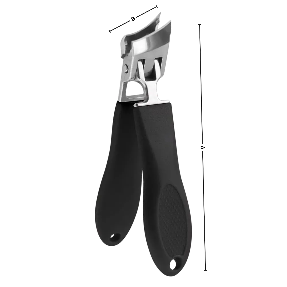 Precision Grip Wide-Jaw Nail Clipper