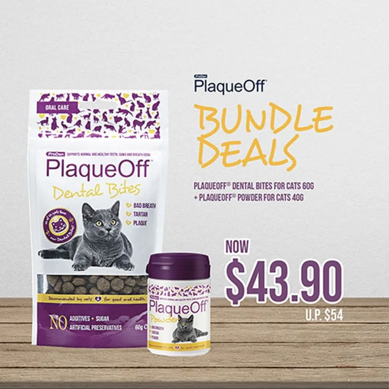 ProDen PlaqueOff Powder Dental Care For Cats 40g