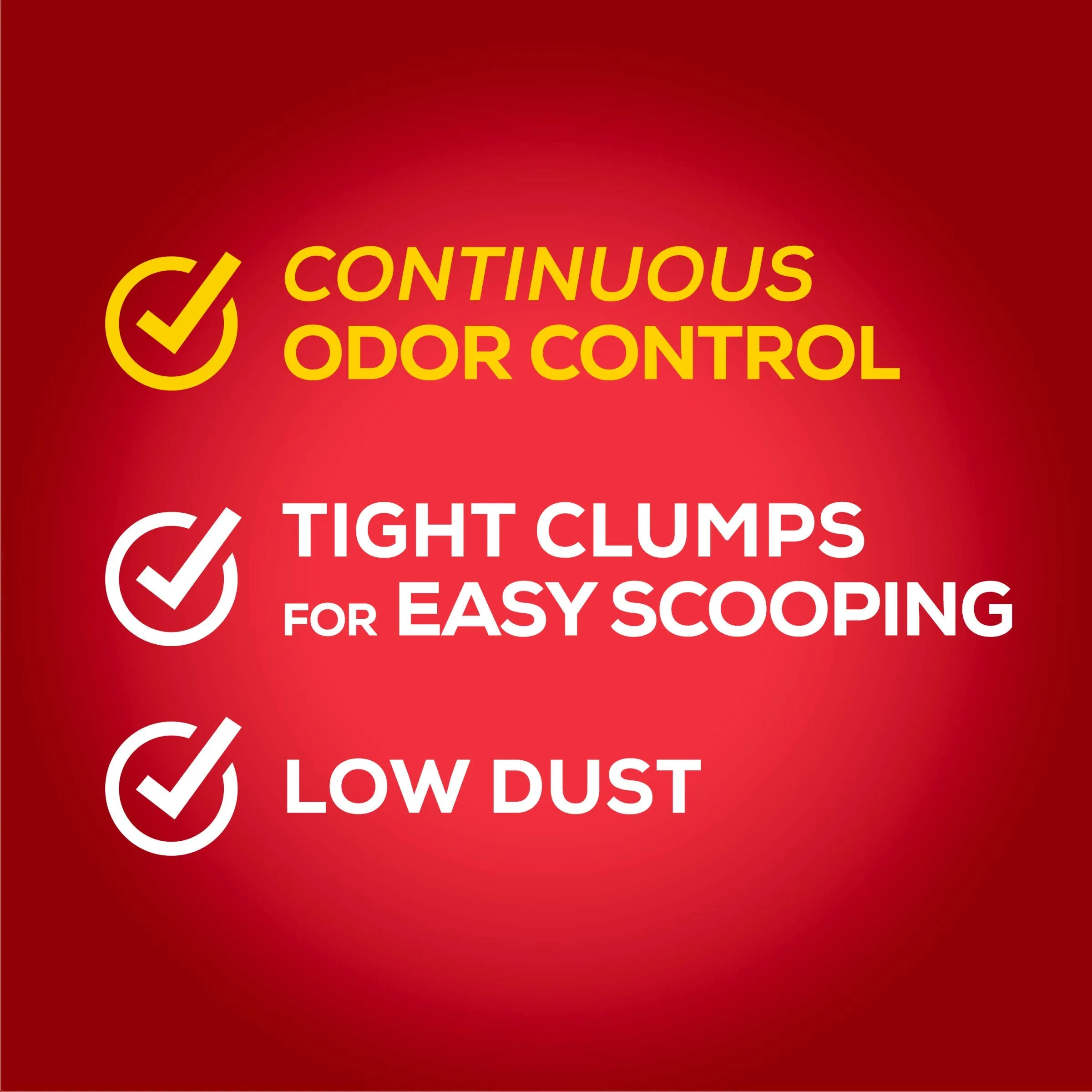Purina Tidy Cats 24/7 Performance Clumping Low-Dust Odor Protection Clay Mult-Cat Litter - 14 Lbs - Case of 3