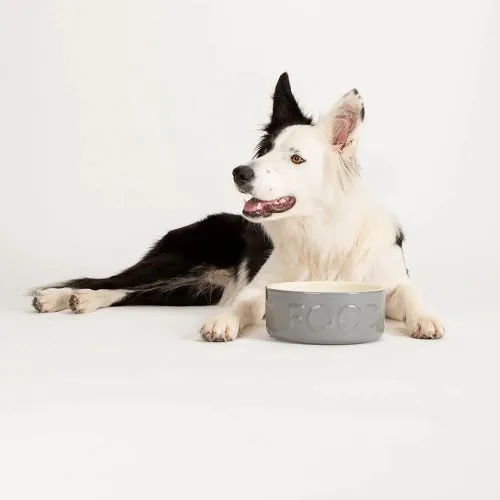 Scruffs Classic Food Bowl - 15cm Grey