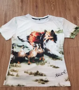 Shetland Sheepdog Sheltie Duck Herding T-Shirt