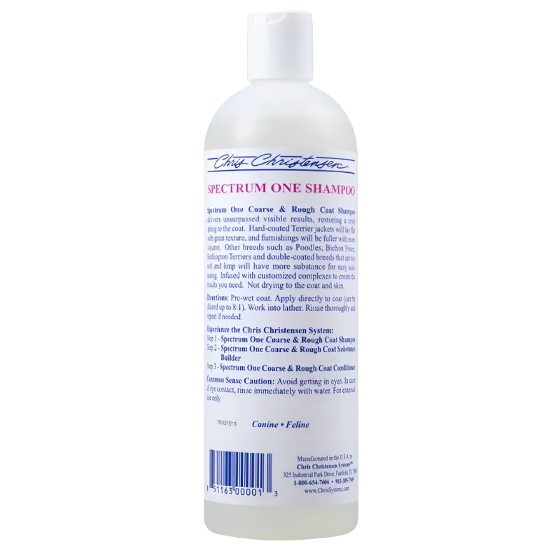Spectrum One Shampoo 16oz by Chris Christensen