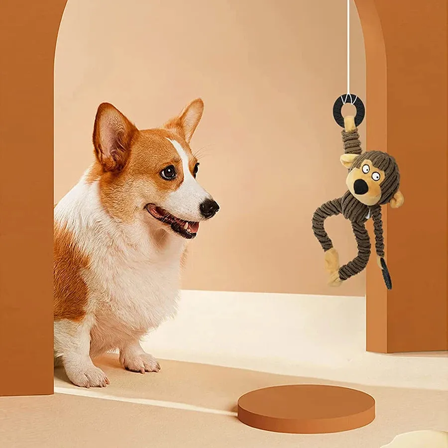 Squeak-a-licious Puppy Chew Thangs: Monkey Business for Tiny Teeth!