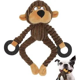 Squeak-a-licious Puppy Chew Thangs: Monkey Business for Tiny Teeth!