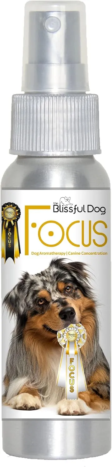 The Blissful Dog Australian Shepherd Focus Dog Aromatherapy Spray for Canine Concentration
