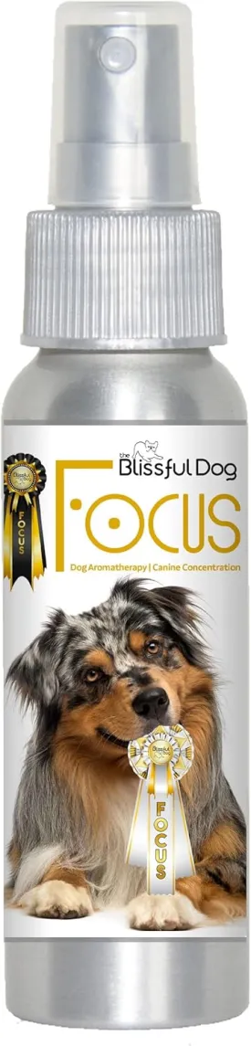 The Blissful Dog Australian Shepherd Focus Dog Aromatherapy Spray for Canine Concentration