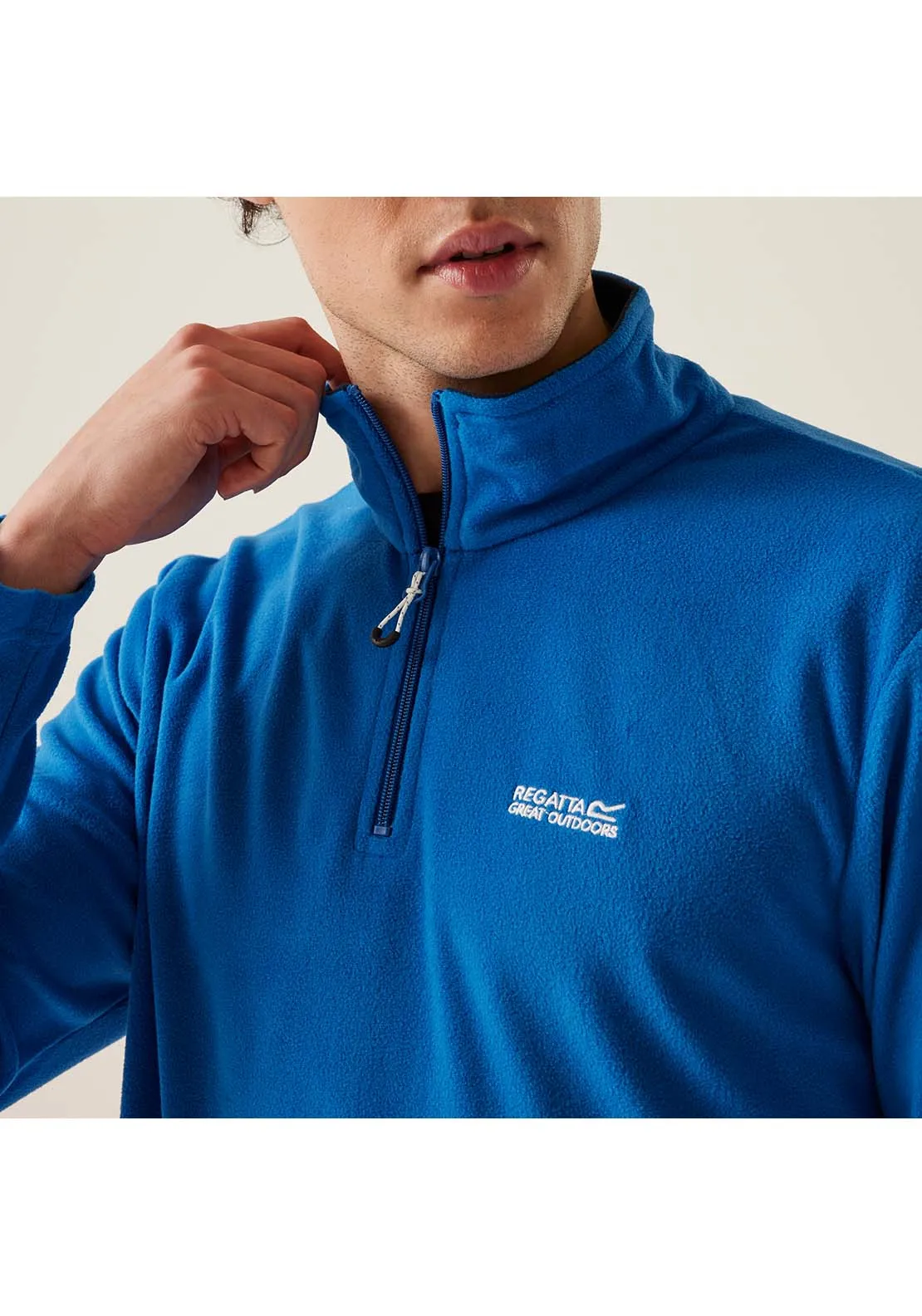Thompson 1/4 Zip Fleece - Blue