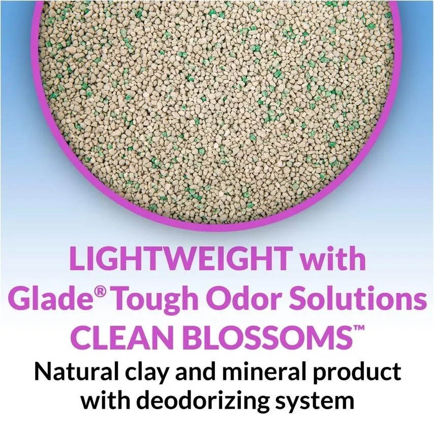 Tidy Cats Lightweight Blossom Scented Tough Odor Solution Cat Litter (8.5-lb)