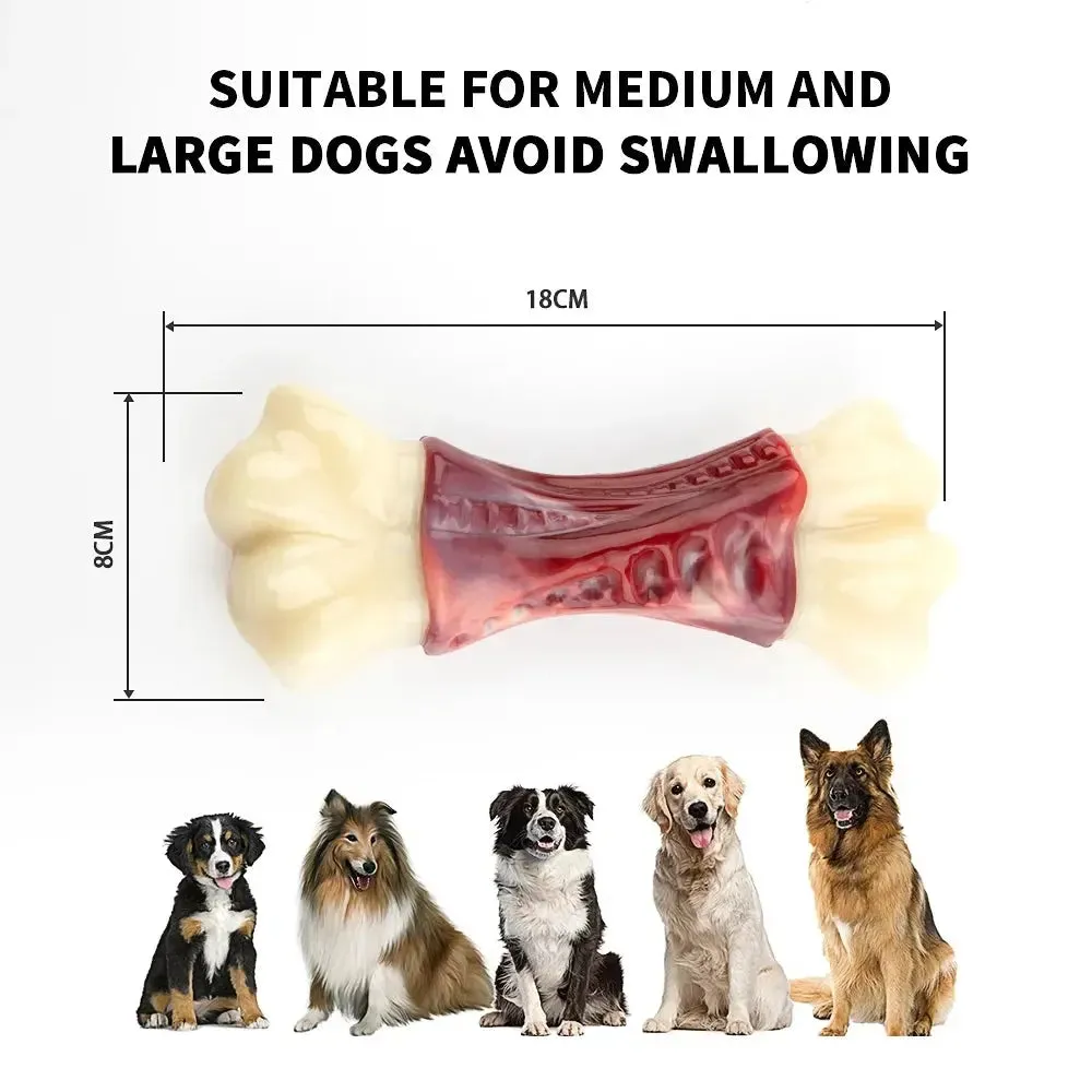 tough chewer Dog Toys for Aggressive Chewers, Dog Toys for Large Dogs, Tough Dog Bone Chew Toys for Medium/ Large Dogs, Toothbrush Dog Toys for Aggressive Chewers Large Breed