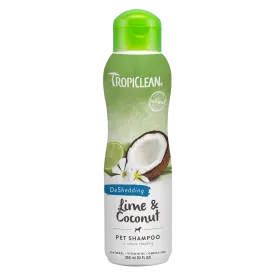 Tropiclean DeShedding Lime & Coconut Pet Shampoo 12oz