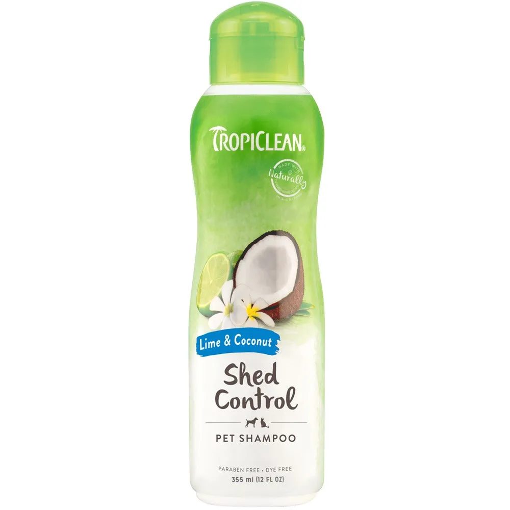 TropiClean Lime & Coconut Shed Control Shampoo 355mL
