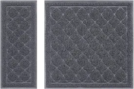 unipaws Cat Litter Trapping Mat, Litter Box Scatter Control Pad, Litter Free Floors and Urine Waterproof, Gentle on Paws, No Phthalate