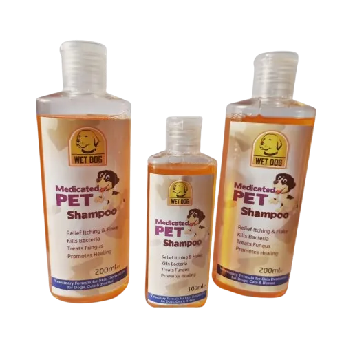 Wet Dog Medicated Shampoo 200ml