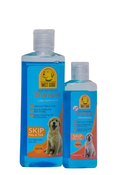 Wet Dog Tick Removal Shampoo