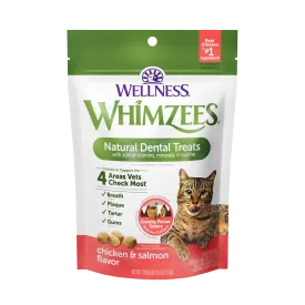 Whimzees - Chicken & Salmon Flavor Dental Treats for Cats