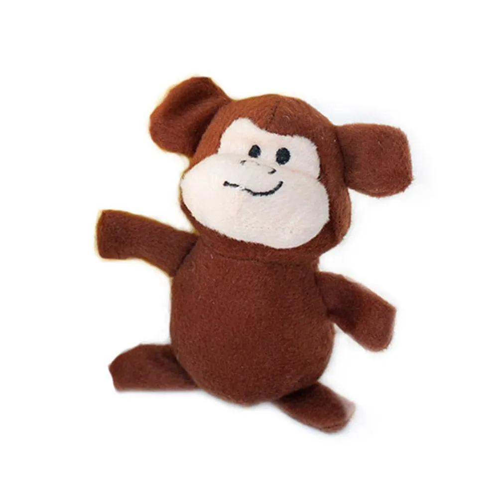 Zippy Paws Banana and Monkeys Burrow Dog Toy^^^